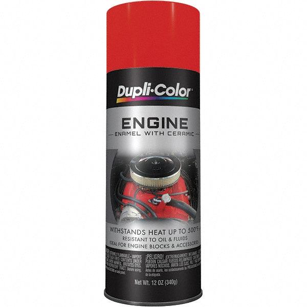 Dupli-Color EDE162007 Engine Paint with CERAMIC, Gloss, Chevy Orange, 12 oz