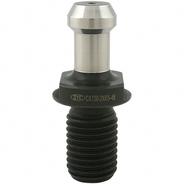 Techniks 21005-45C CAT50 Retention Knob: 1-8 Thread Size, 45.00 deg Angle Radius, 0.9060" Knob Dia