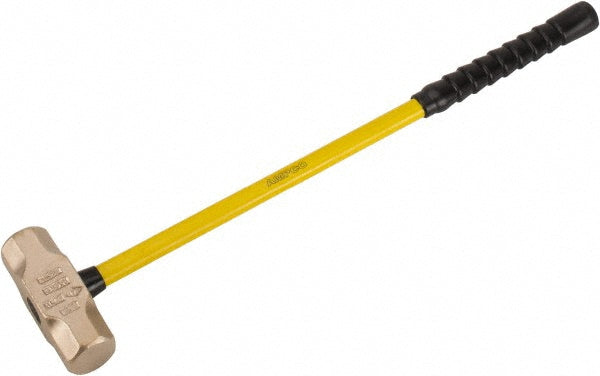 Ampco H-72FG Sledge Hammer: 10 lb Head, Aluminum Head
