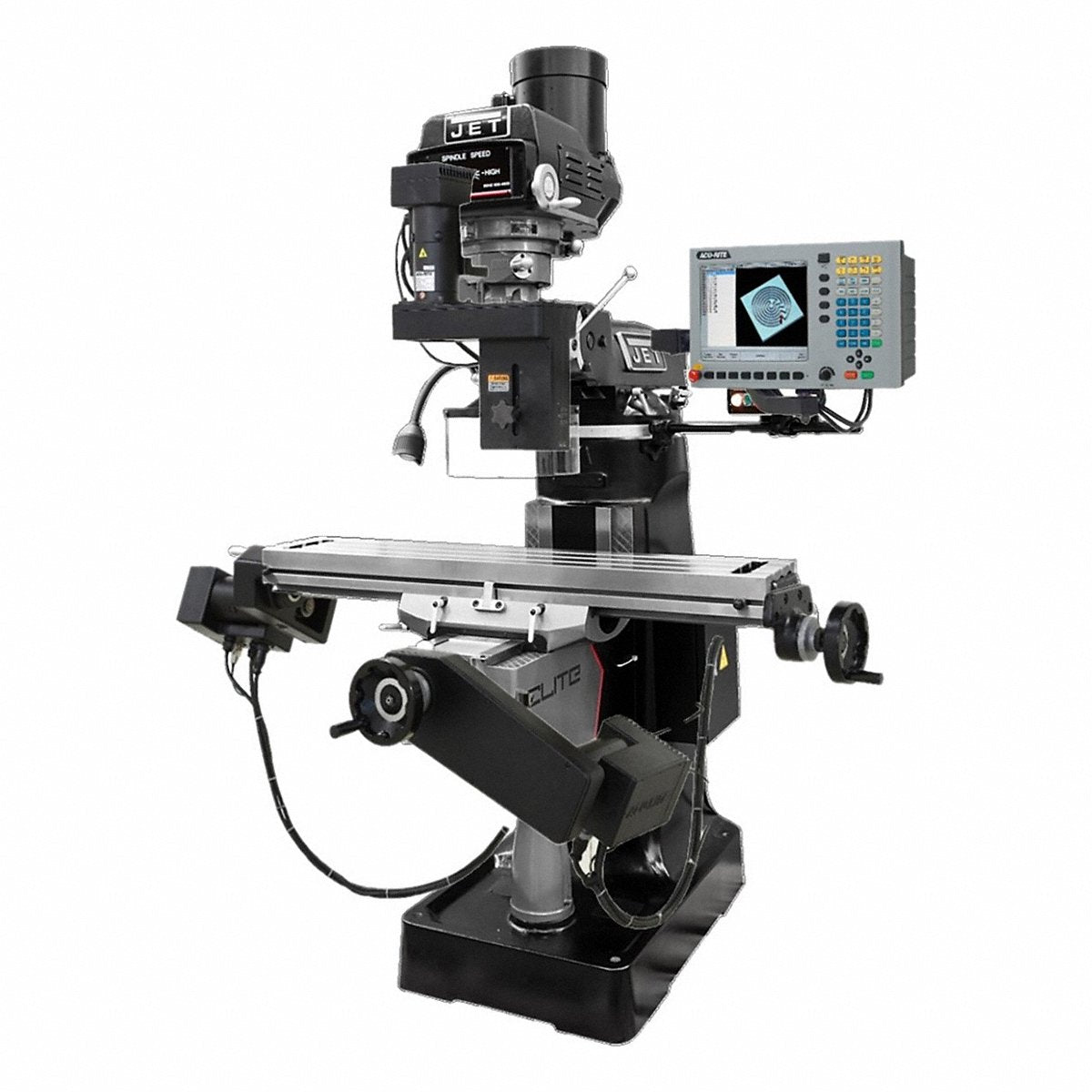 Jet Elite CNC Knee and Column Milling Machine, 3-Axis, 3 HP, 230V, 3-Phase (894041)