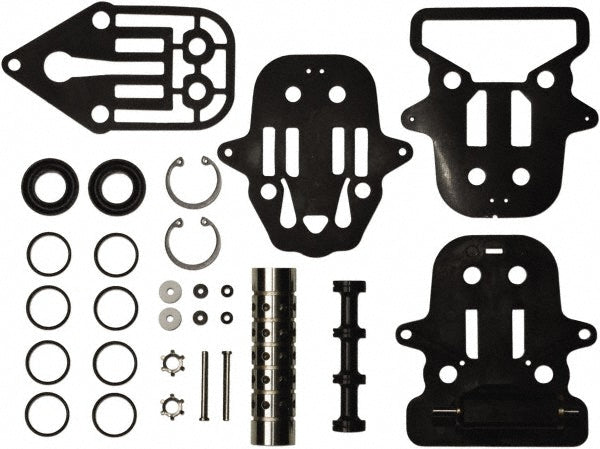 SandPIPER 476.253.000 Diaphragm Pump Air Section Repair Kit: Includes Bumper, Gasket, O-Rings, Pilot Valve Body, Plunger Actuator, Plunger Bushing, Retainer Ring, Shaft Seal & Sleeve & Spool Set, Use with S15 Non-Metallic & S20 Non-Metallic