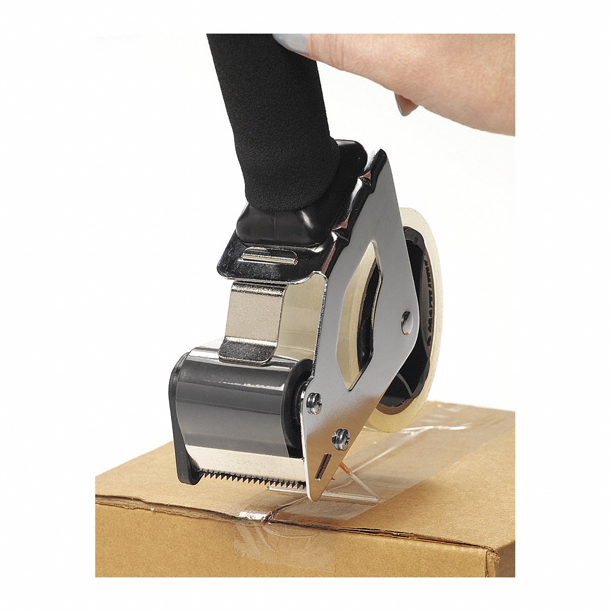 Safety Soft Touch Handheld Tape Dispenser, 2 In Max T. W, 2 in (D4140ABF)