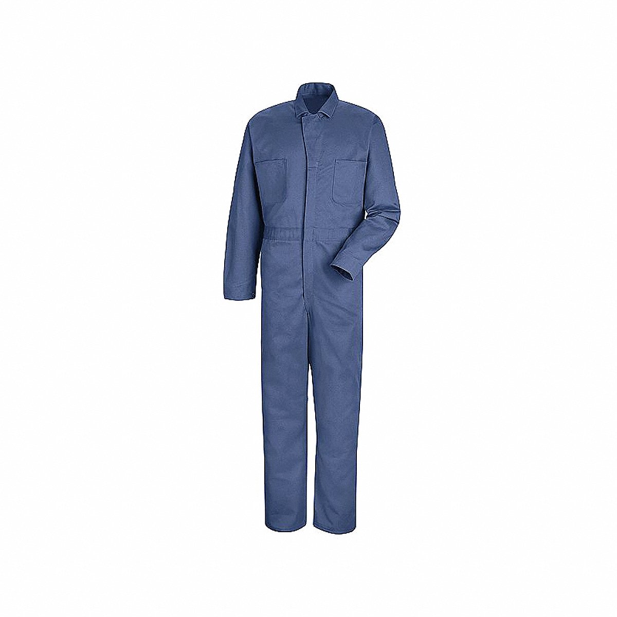 Vf Workwear Coverall, Chest 52In., Blue, 52In (CC14PB RG 52)