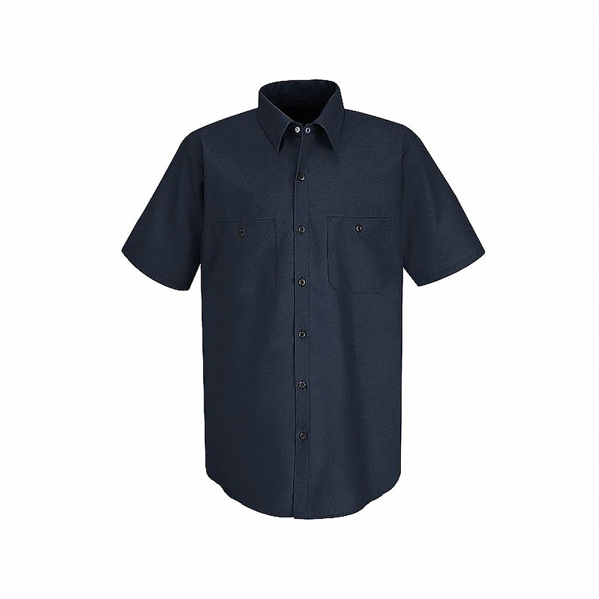 VF Workwear Short Slv Navy 65 per PET/35 per Ctn M (SP24NV Stainless Steel M)