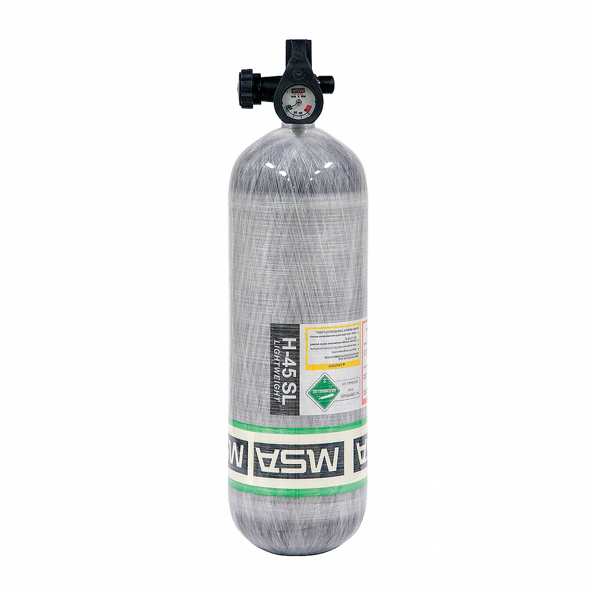 Msa Scba Cylinder, Gray (10127945-SP)
