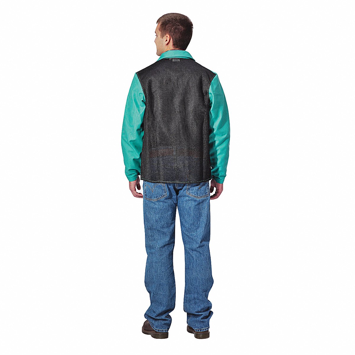 Karewear Fr Welding Jacket, Green, Cane Back, Xl (804GRCNXL)