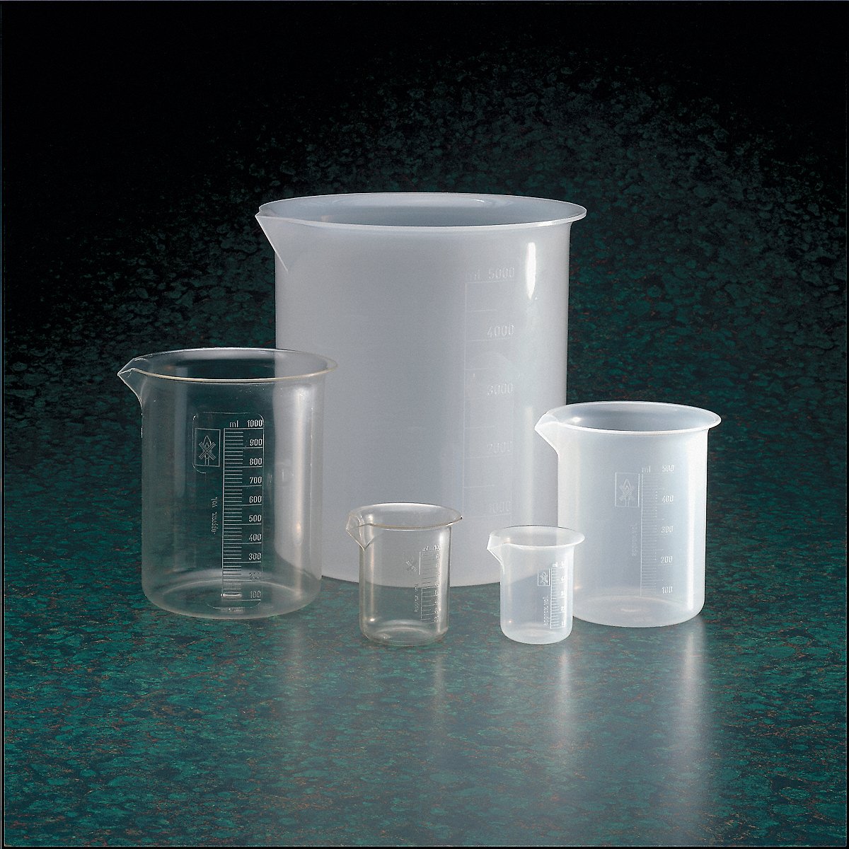 Dynalon Beaker, 5 L, 229 Mm H, 188.5 Mm Dia, Pk2 (222075-5000)