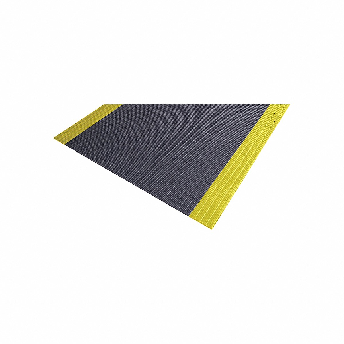 Notrax Antifatigue Mat Black YllwBrdr 3 ft. x 5 ft. (410S0335BY)
