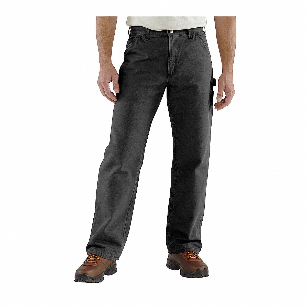 Carhartt Dungaree Work Pants, Black, Size 29 x 30 (B11-Black 29 30)