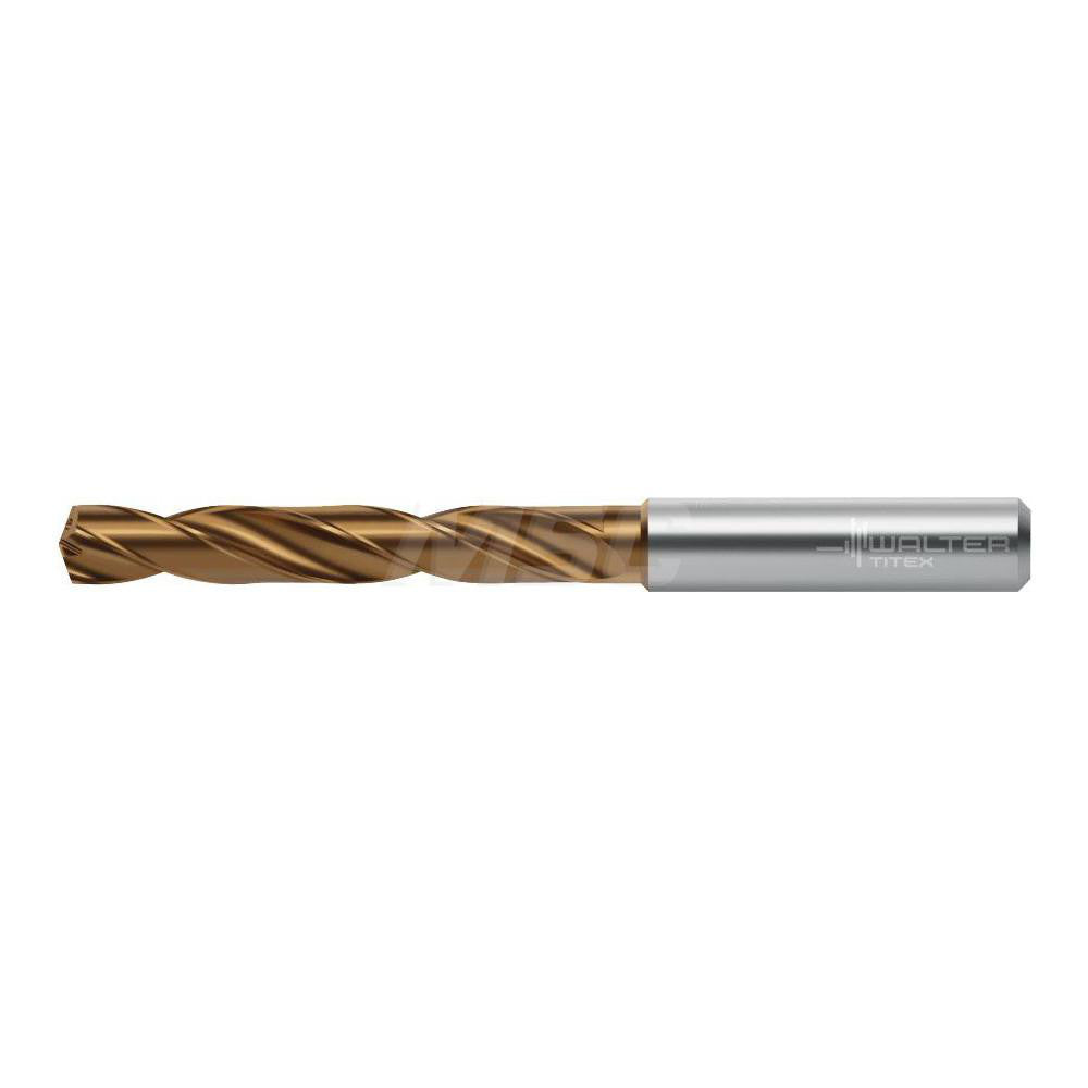 Walter-Titex 7377472 Jobber Length Drill Bit: 5.60 mm (0.2205) Dia, 140 deg, Solid Carbide