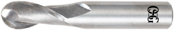 OSG 402-0197-BN Ball End Mill: 0.50 mm Dia, 1.50 mm LOC, 2 Flute, Solid Carbide
