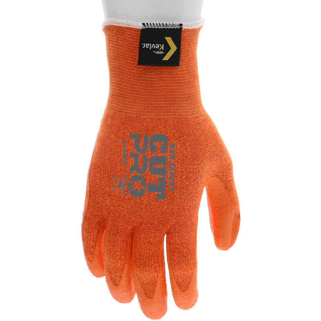MCR Safety 9178NFOM Cut, Puncture & Abrasion-Resistant Gloves: Memphis 9178NFO, Cut A6, Puncture 4, Abrasion 4, 13 ga, Size Medium