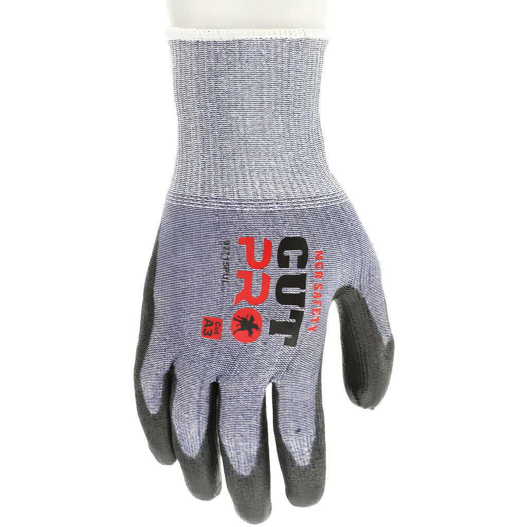 MCR Safety 92715PUXXL Cut, Puncture & Abrasion-Resistant Gloves: MCR Safety 92715PU, Cut A3, Puncture 4, Abrasion 5, 15 ga, Size 2X-Large