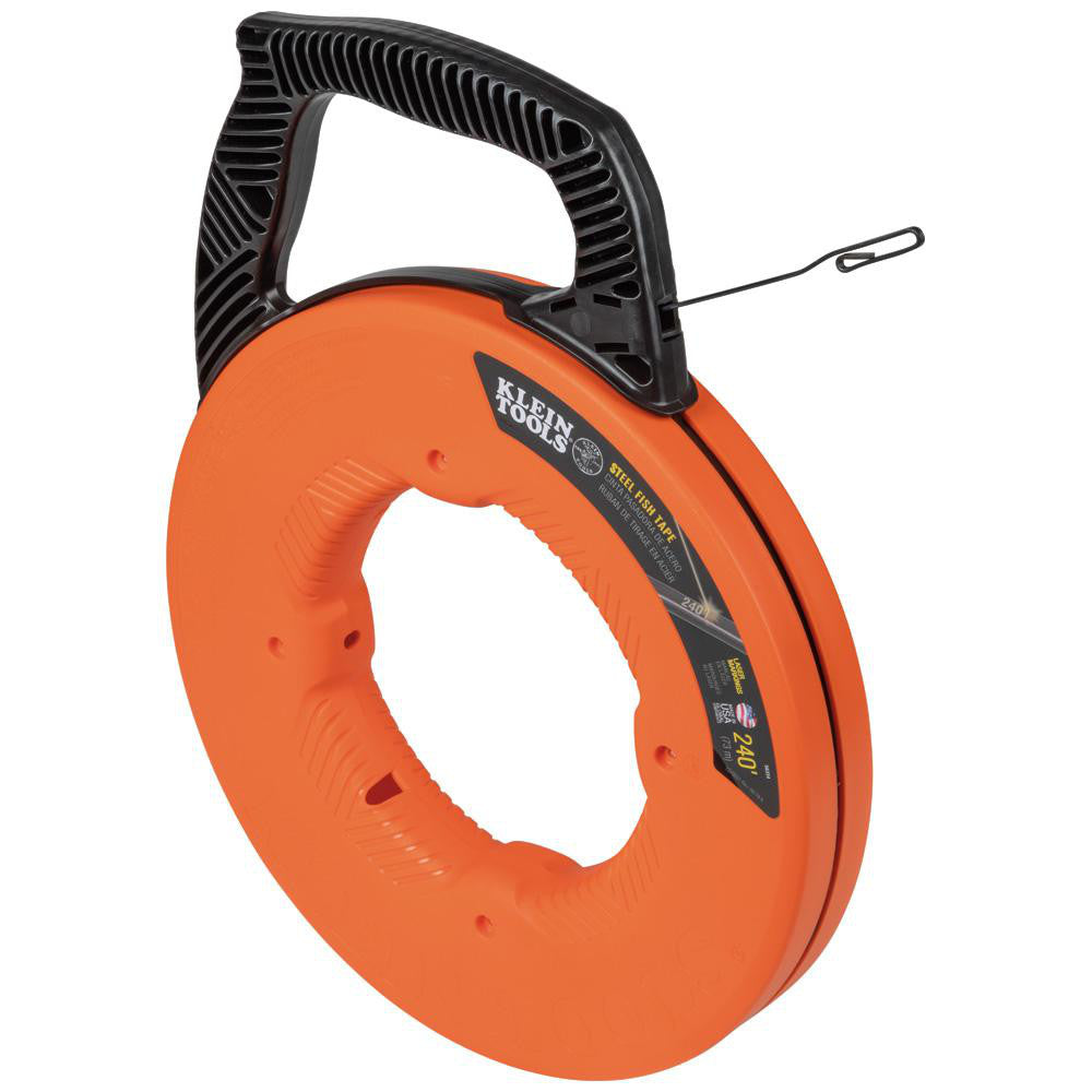 Klein Tools 56334 Fish Tape: 240', Steel