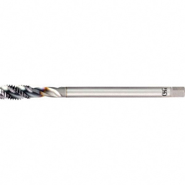 OSG 1652505608 Spiral Flute Tap: #4-40 UNC, 2 Flutes, 2-3P, Normal Class of Fit, VC-10, V Coated