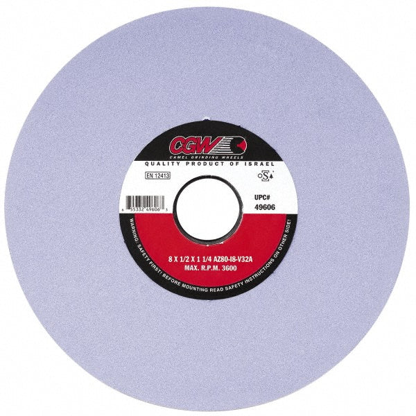 CGW Abrasives 34474 Surface Grinding Wheel: 14" Dia, 2" Thick, 5" Arbor, 46 Grit