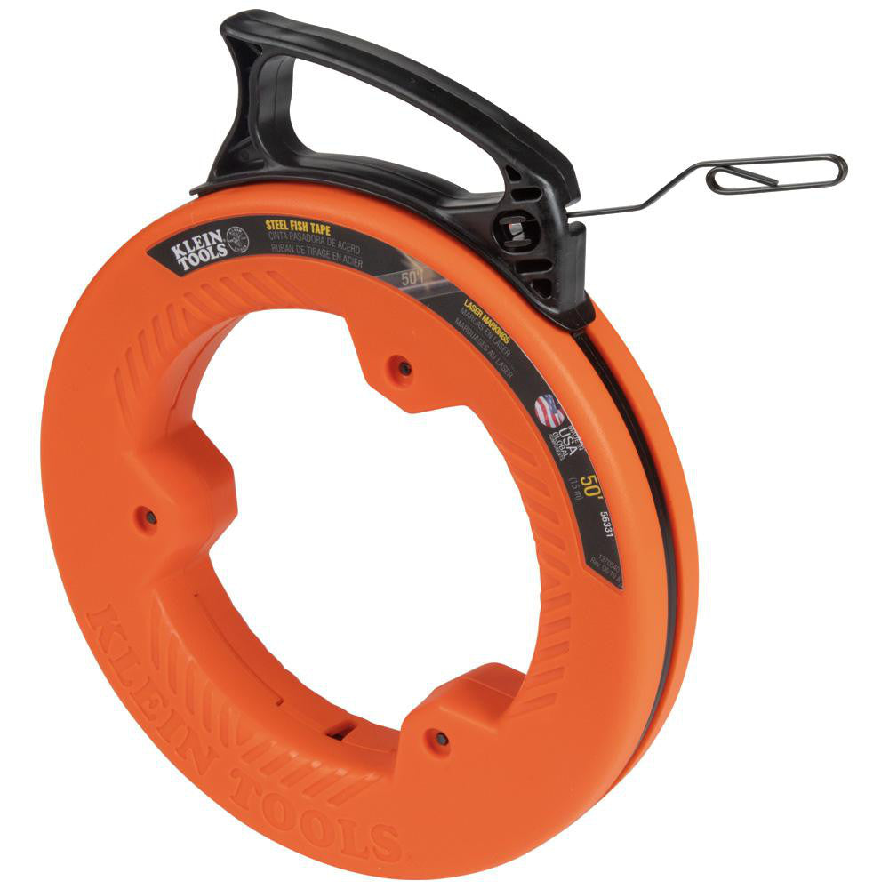 Klein Tools 56331 Fish Tape: 50' x 7", Steel
