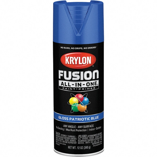 Krylon K02716007 Fusion All-In-One, Gloss, Patriotic Blue, 12 oz