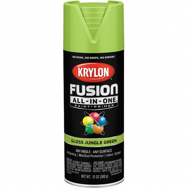 Krylon K02712007 Fusion All-In-One, Gloss, Jungle Green, 12 oz