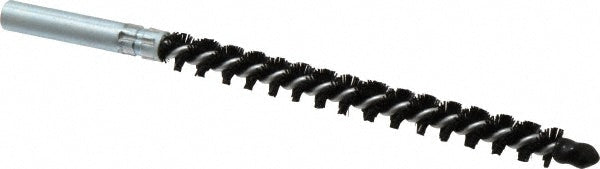 Schaefer Brush 43704 Single Stem/Spiral Condenser Tube Brush: 3/8" Dia, 6-1/4" OAL, Nylon Bristles