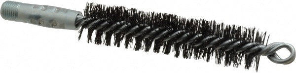 Schaefer Brush 43308 Double Stem/Spiral Tube Brush: 1" Dia, 7-1/2" OAL