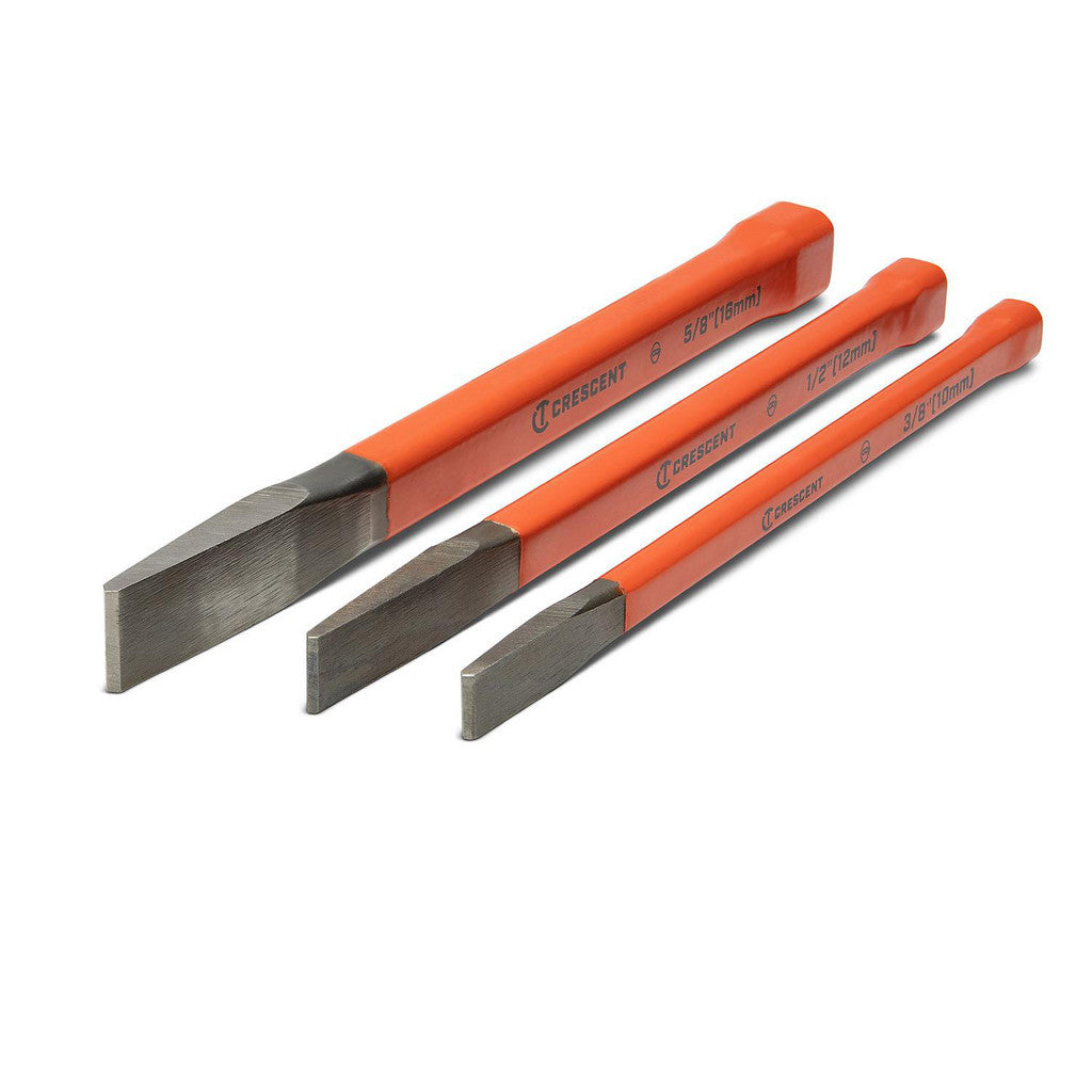 Crescent CCOCHS3 Cold Chisel Set: 3 Pc