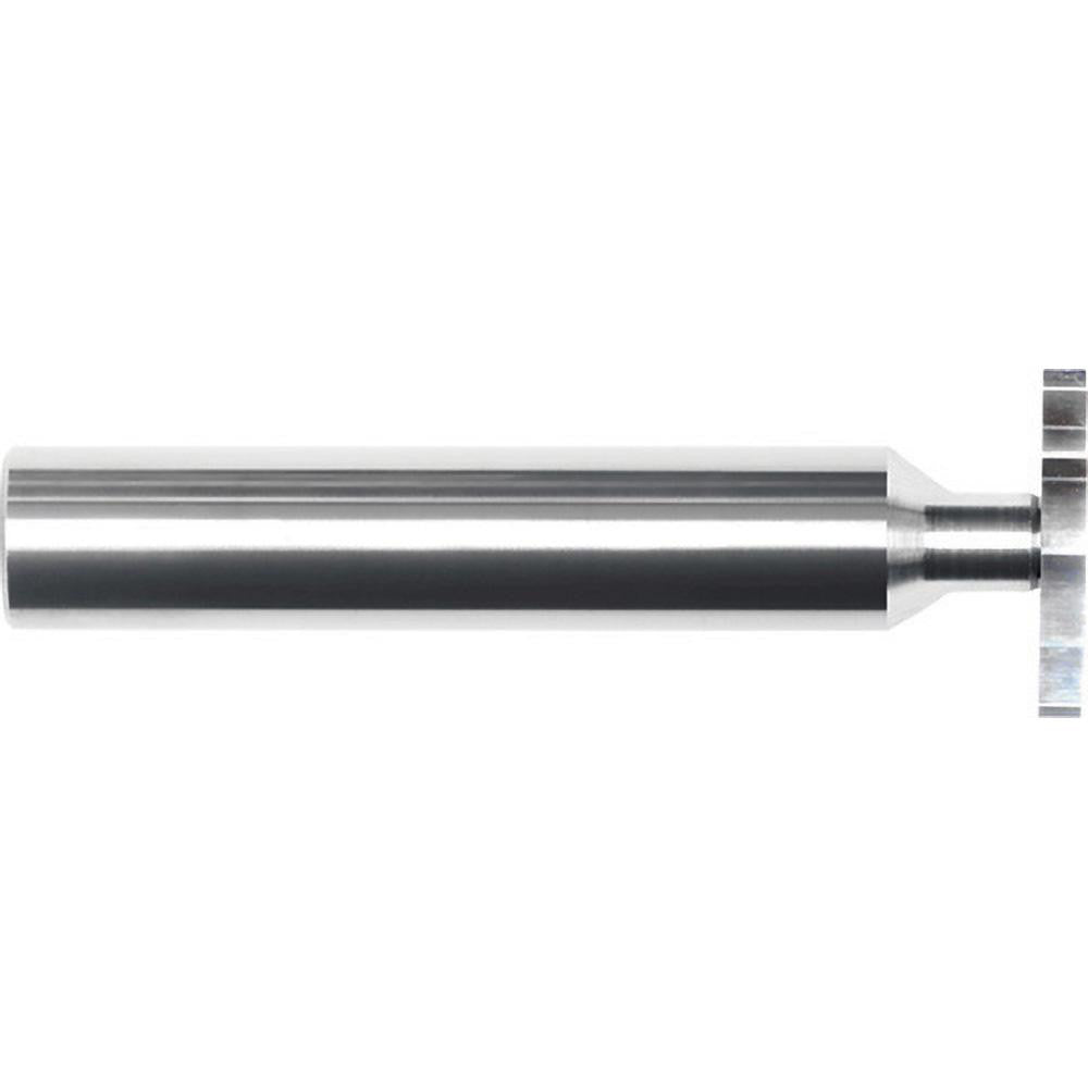 Internal Tool 78-0970-C Woodruff Keyseat Cutter: 1" Cut Dia, 1/8" Cut Width, 3/8" Shank Dia, Straight Tooth