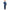 Red Kap Coverall, Chest 38In., Blue, 38In (CT10PB RG 38)