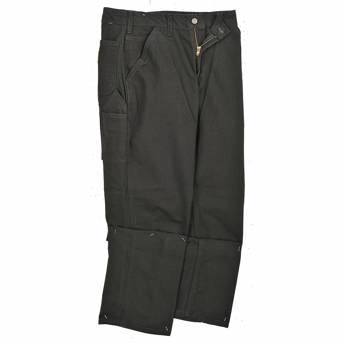 Carhartt Black Dungaree Work Pants Size 44 x 32" (B11-Black 44 32)