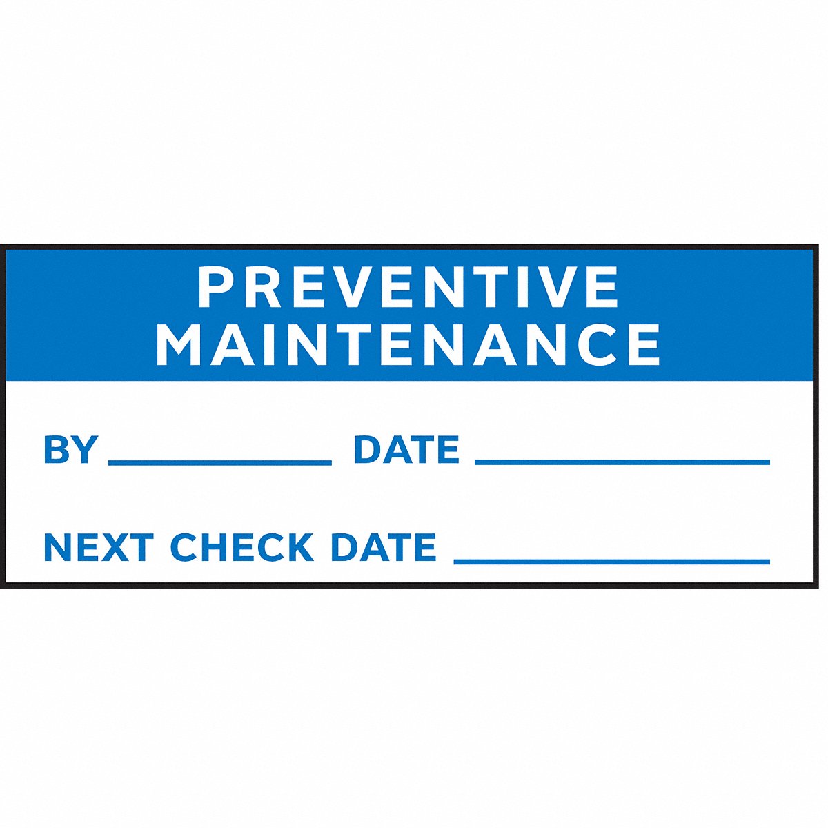 Stranco Inc Inspection Label Blue/White PK350 (TC1-39528)