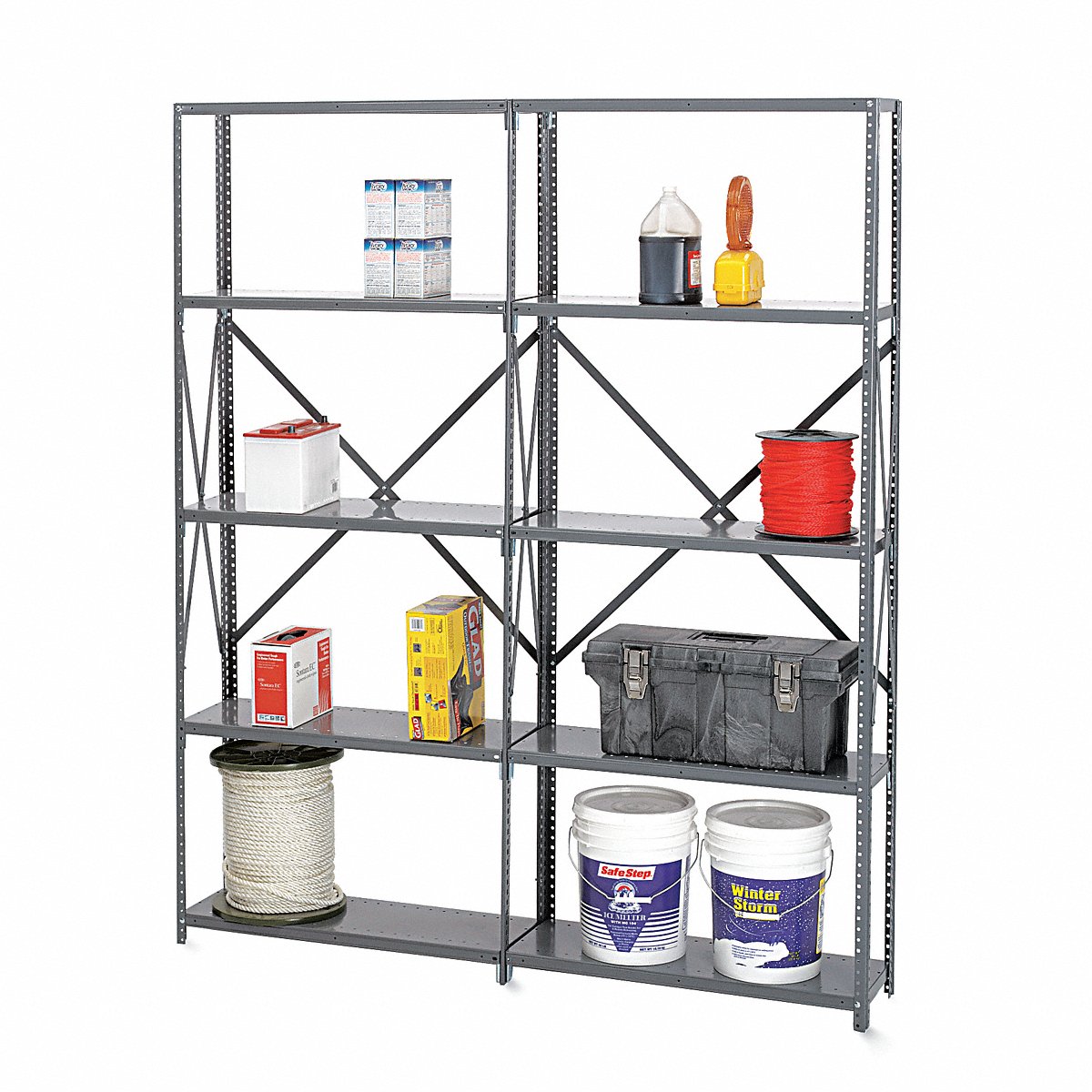 Tennsco Metal Shelving Cap 450 lb 24 in x 87 in x 48 in (QO5-4824S)