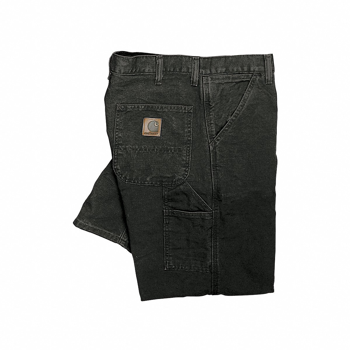Carhartt Black Dungaree Work Pants Size 40 x 34" (B11-Black 40 34)