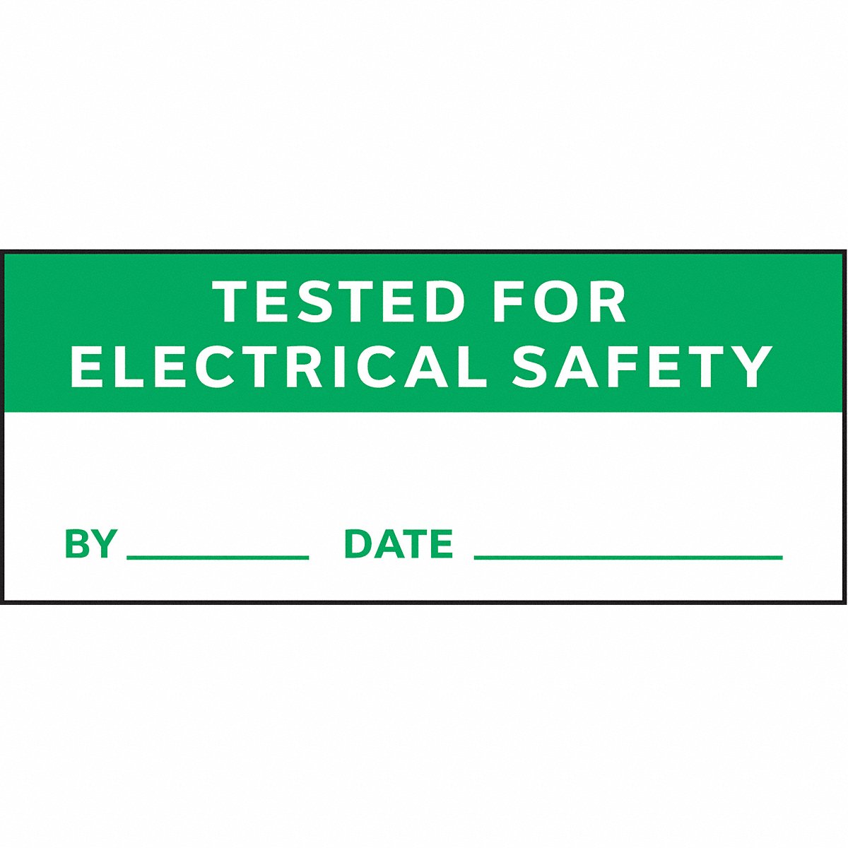 Stranco Green & White Inspection Labels, PK225 (TC3-21016)