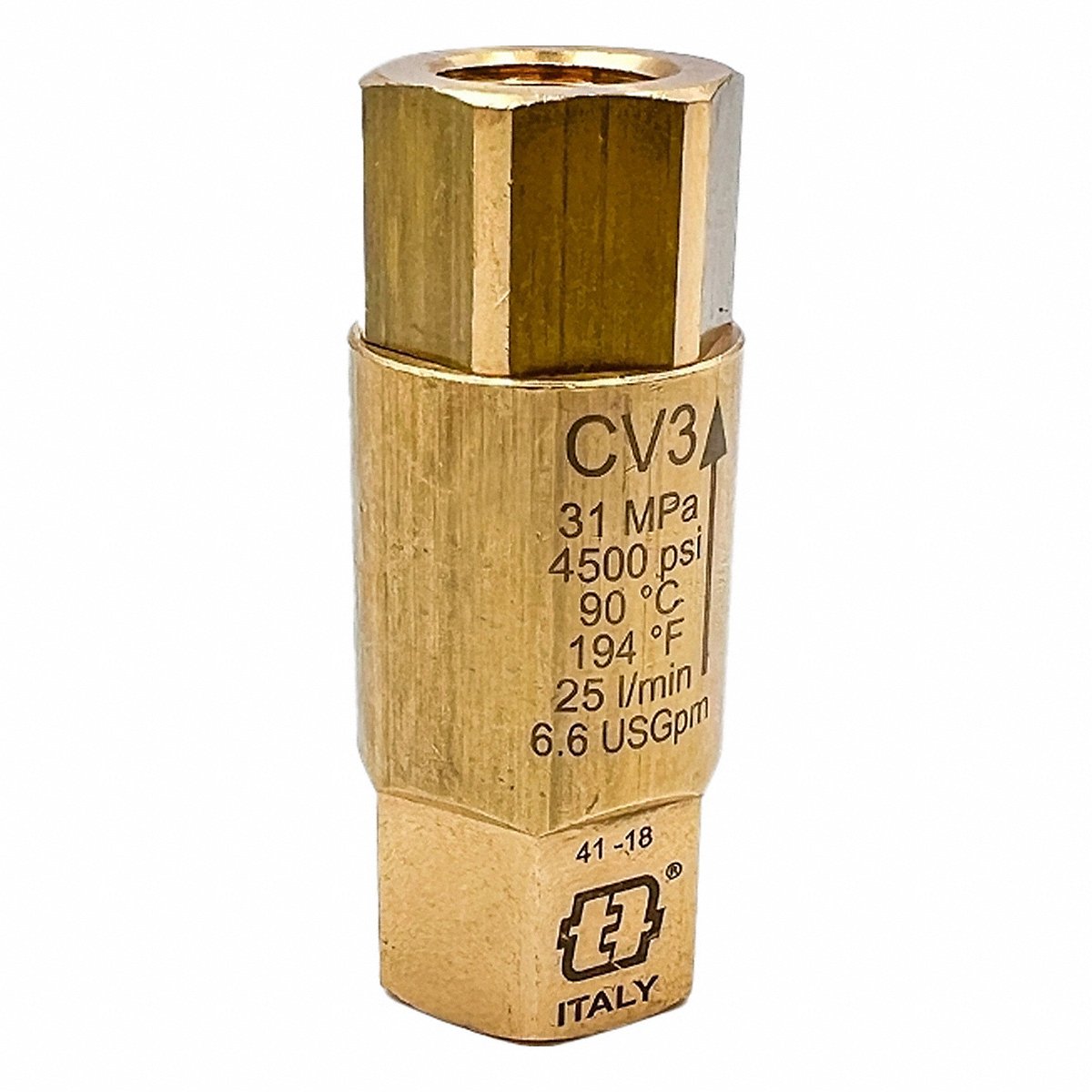 Mecline Check Valve 2.125 in Overall L (CV3-31014)