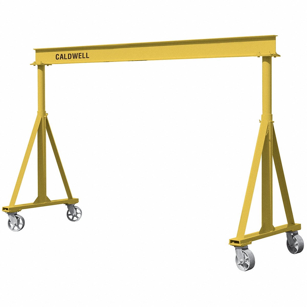 Caldwell Portable Gantry Crane, 16,000 lb Capacity, 14 ft Height (H90-8-14/24)
