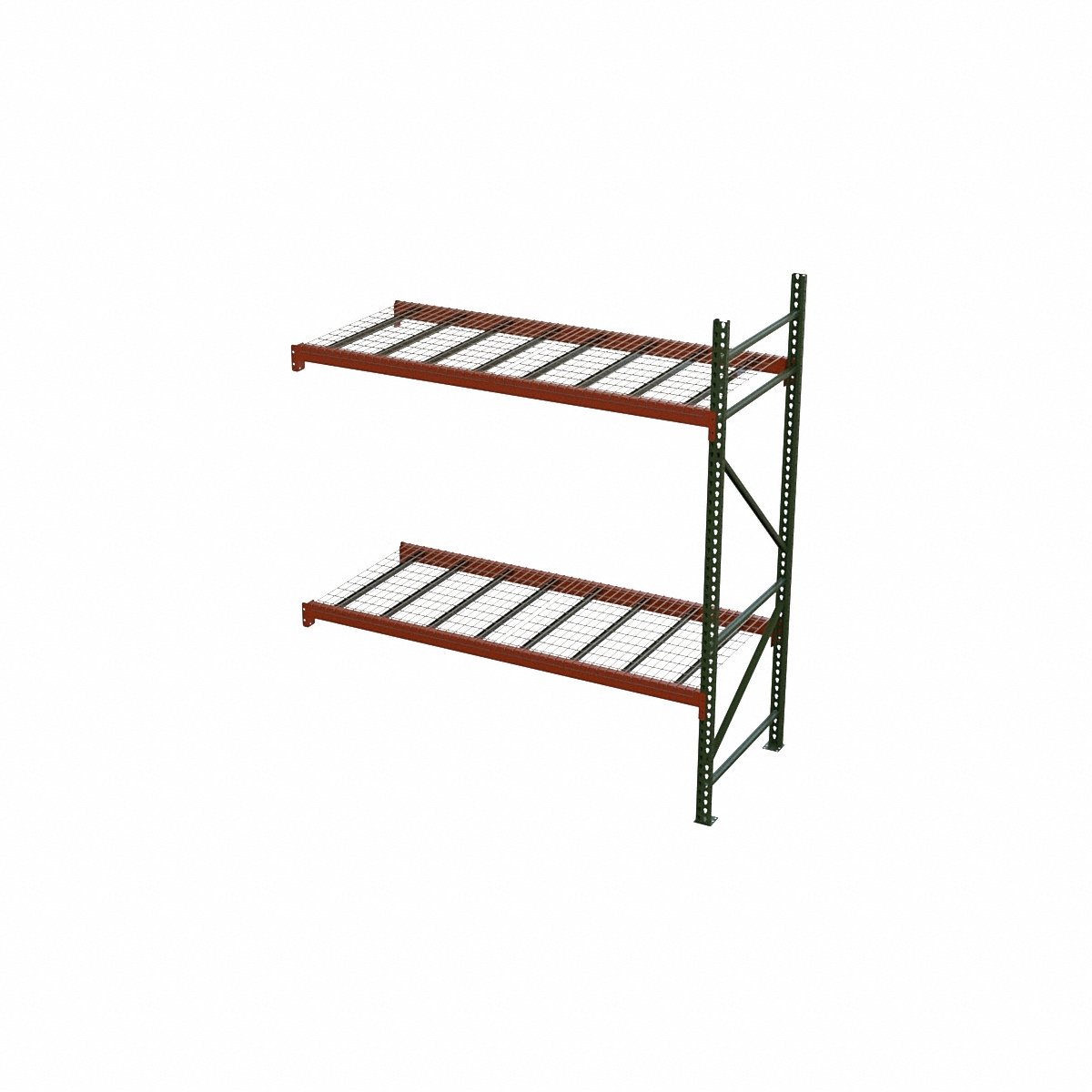 Husky Rack & Wire Pallet Rack Addon, 48Inx120Inx123In, 48in (184812043120DA)