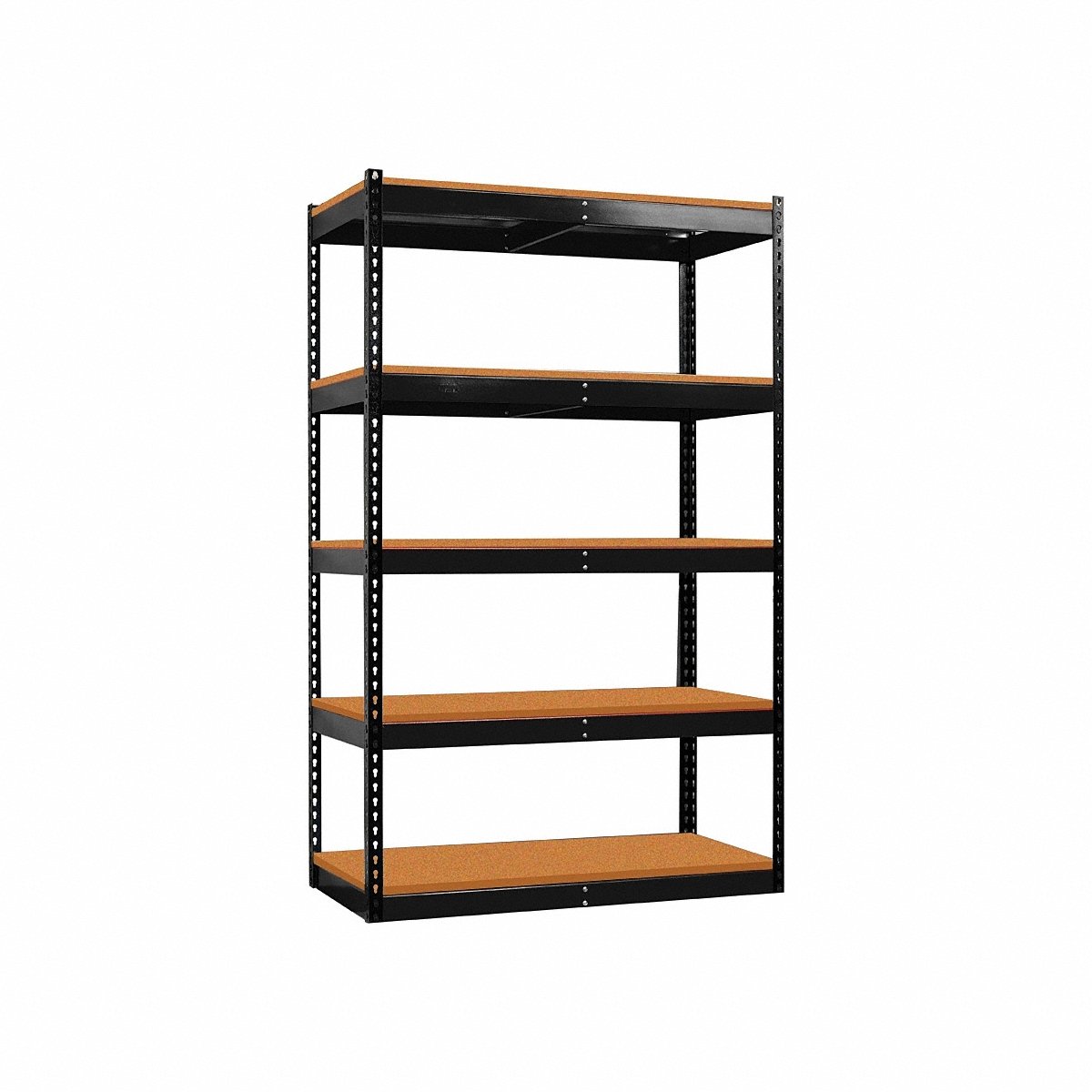 Hallowell Shelving Unit 24 x 78 x 36 in Strtr (FKR362478-5S-W-ME)