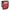Grote Square Box Lamp Red 5-3/4 in (G5202)