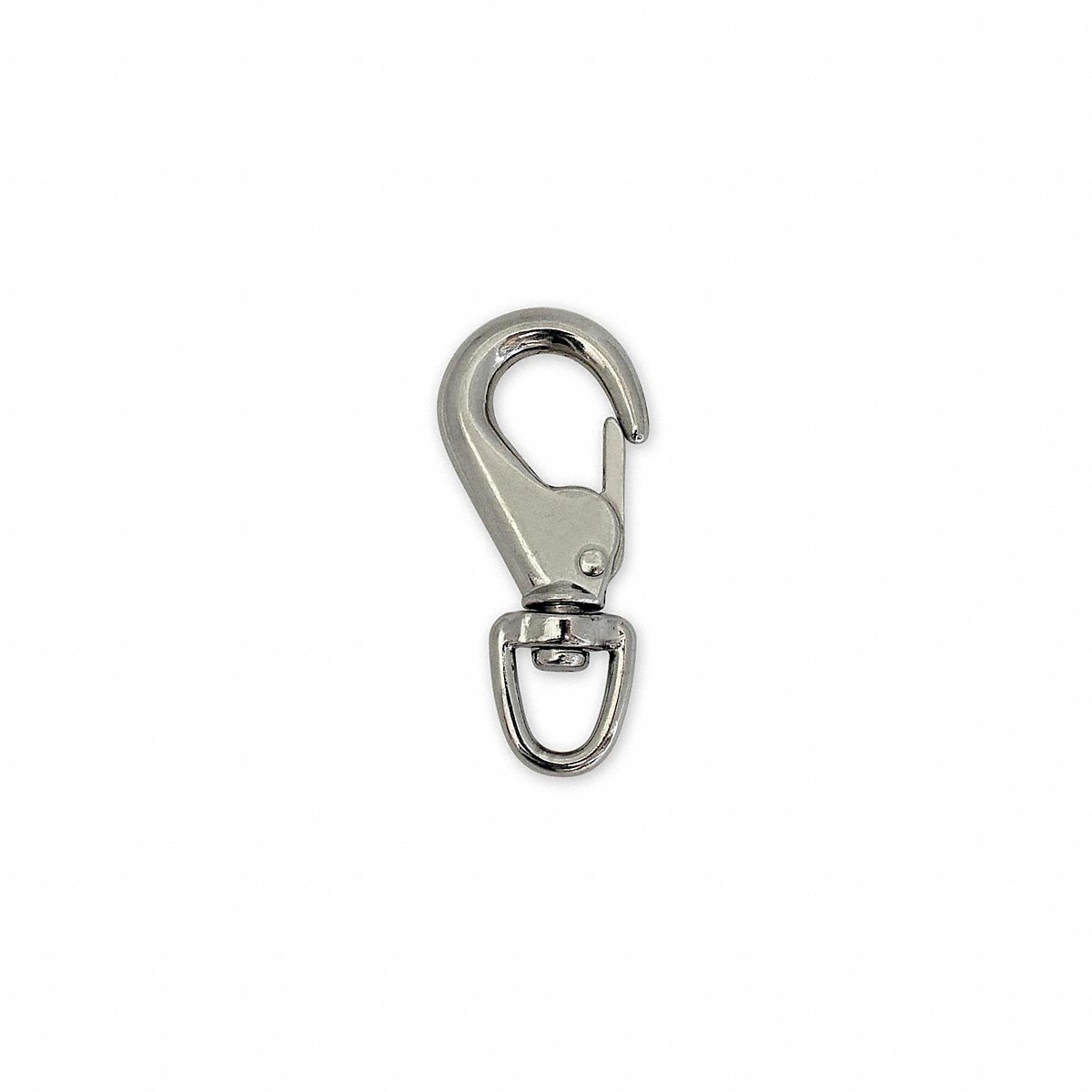 Lucky Line Utility Spring Hook Stainless Steel 3/4 in Eye Dia (4FCF8)