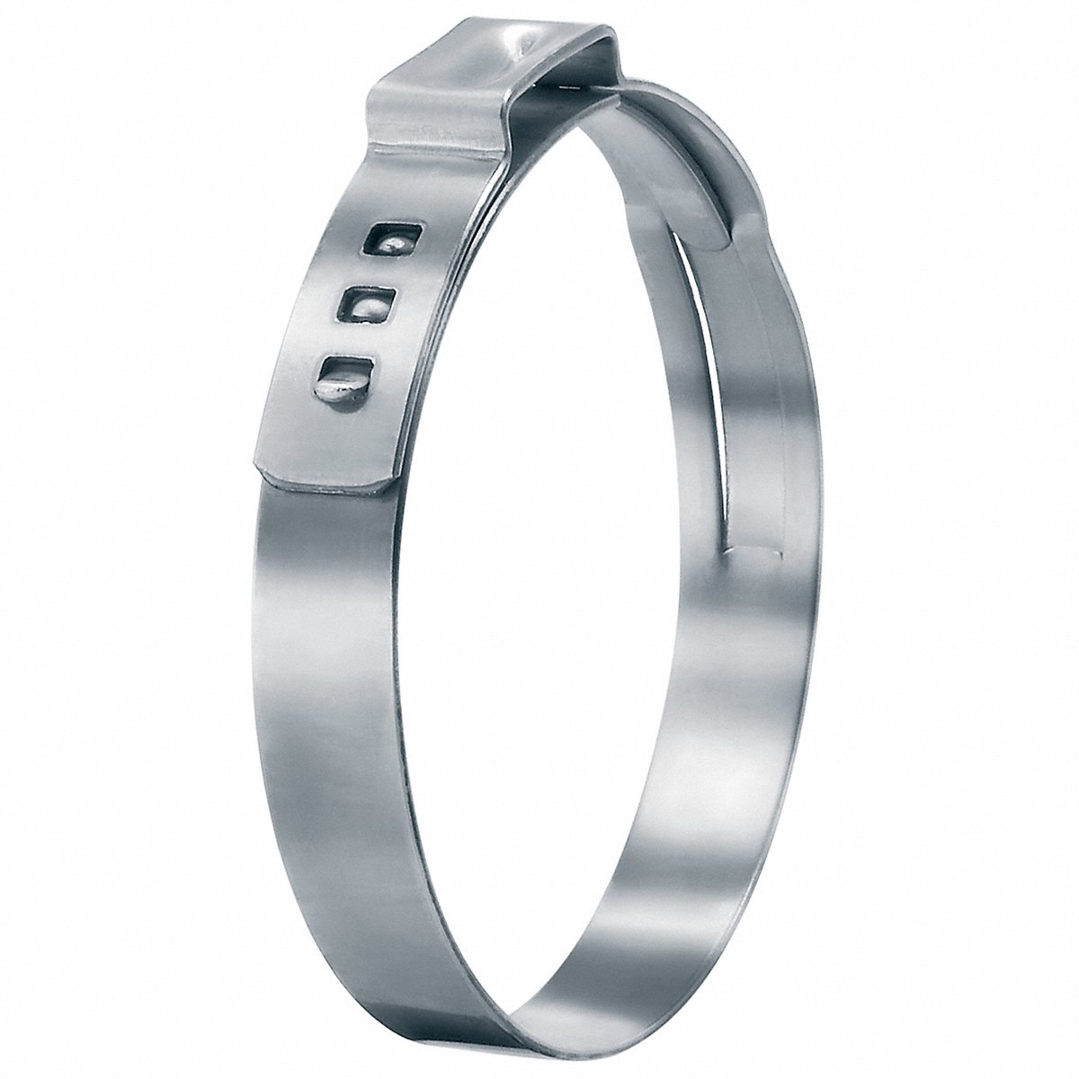 Oetiker Single-Ear Clamp, Stainless Steel, 5/8" Max OD, PK100 (16701005-100)