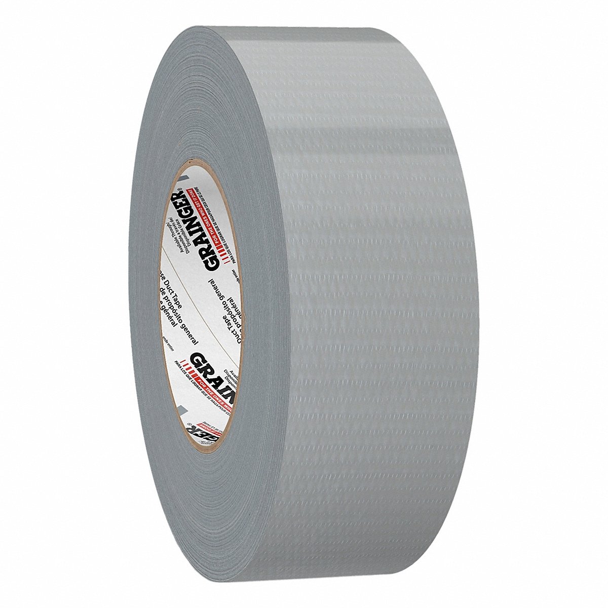Covalence Adhesives Duct Tape, Gray, 1 7/8 In X 60 Yd, 9 Mil, 8 in (26VC89)