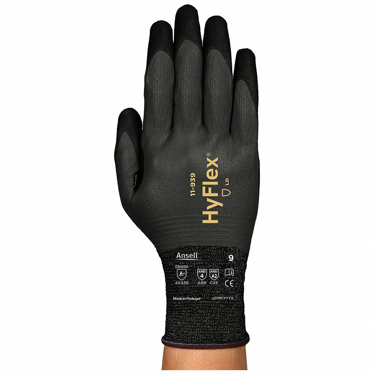 HyFlex Cut-Resistant Gloves Size L/9 PR (11-939)