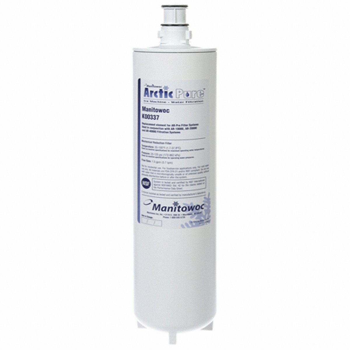 Manitowoc Quick Connect Filter, 5 Micron, 8 Gpm (K-00337)