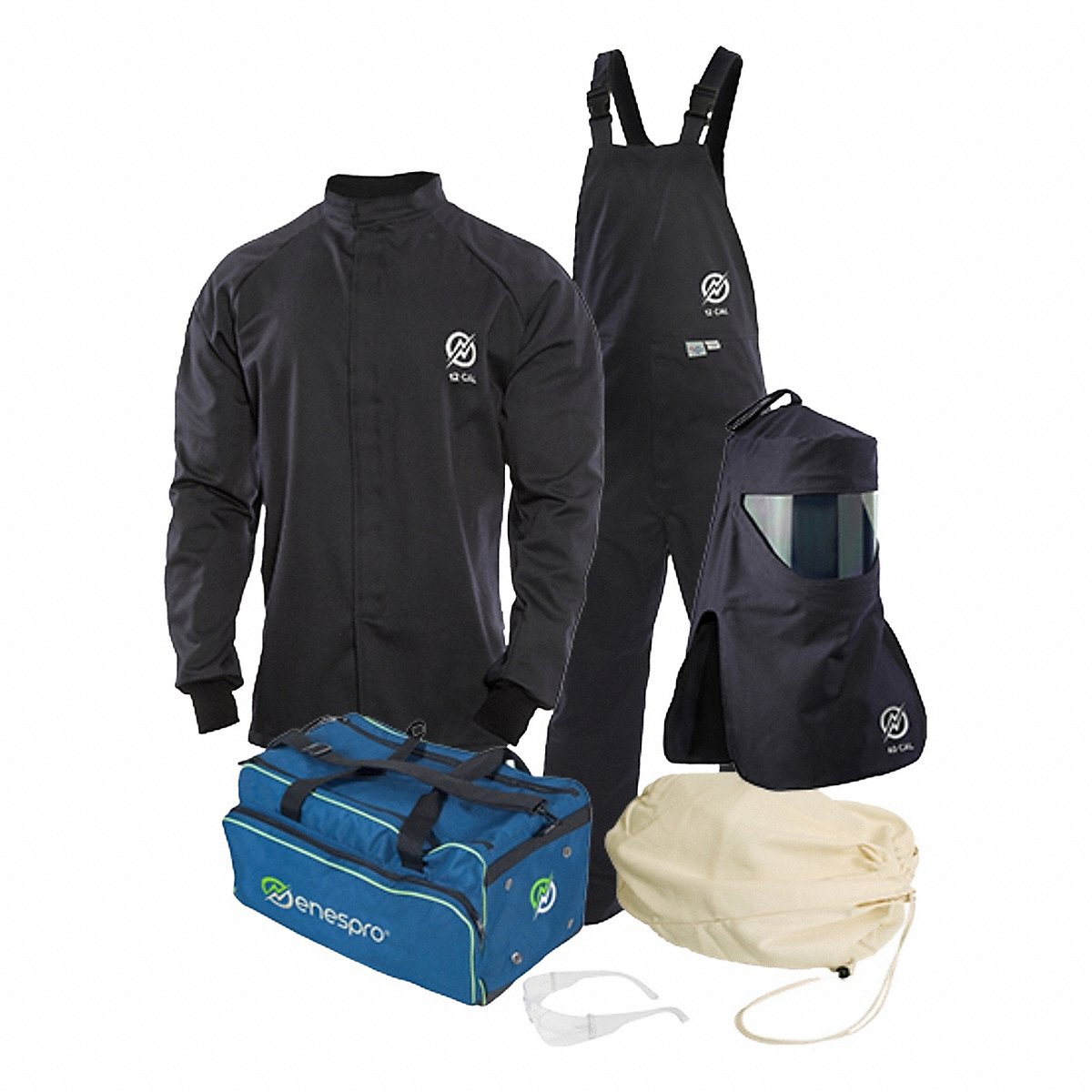 National Safety Apparel Arc Flash Protection Clothing Kit, Xl (KIT4SC40NGXL)