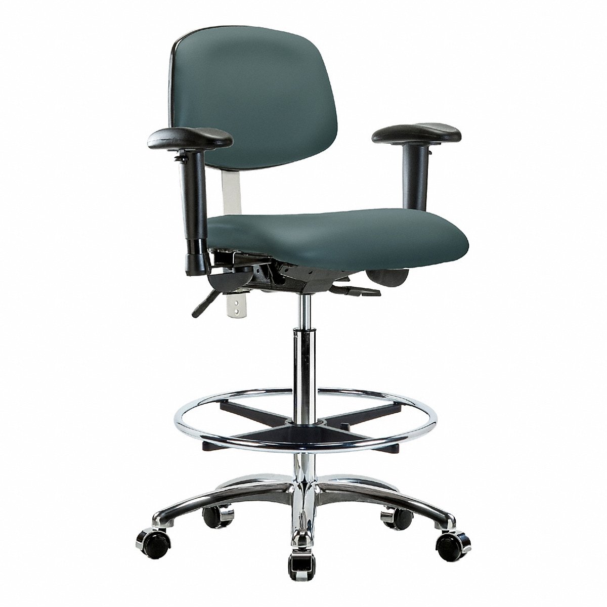 E Com Seating Vin Cr Chair, Hi, T, Aa, Fr, Cast, Blue (BR-NCR-VHBCH-CR-T1-A1-CF-CC-8546)