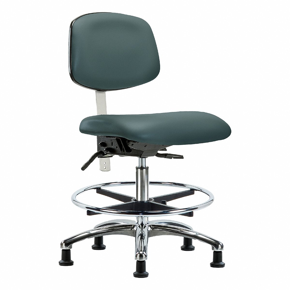 E Com Seating Vinyl Cr Chair, Med, T, Fr, Stat, Blue (BR-NCR-VMBCH-CR-T1-A0-CF-RG-8546)