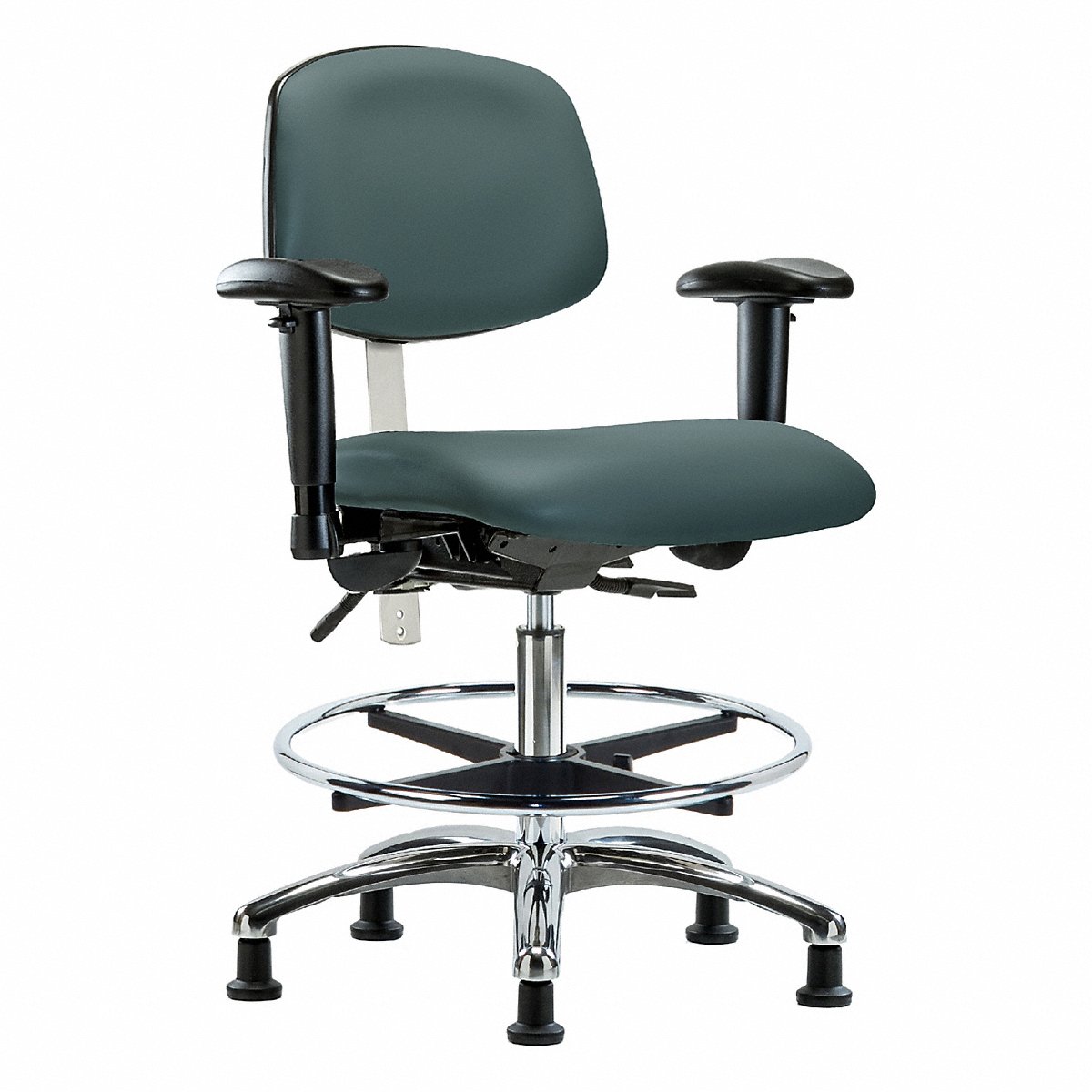 E Com Seating Vin Cr Chr, Med, T, Aa, Fr, Stat, Blue (BR-NCR-VMBCH-CR-T1-A1-CF-RG-8546)