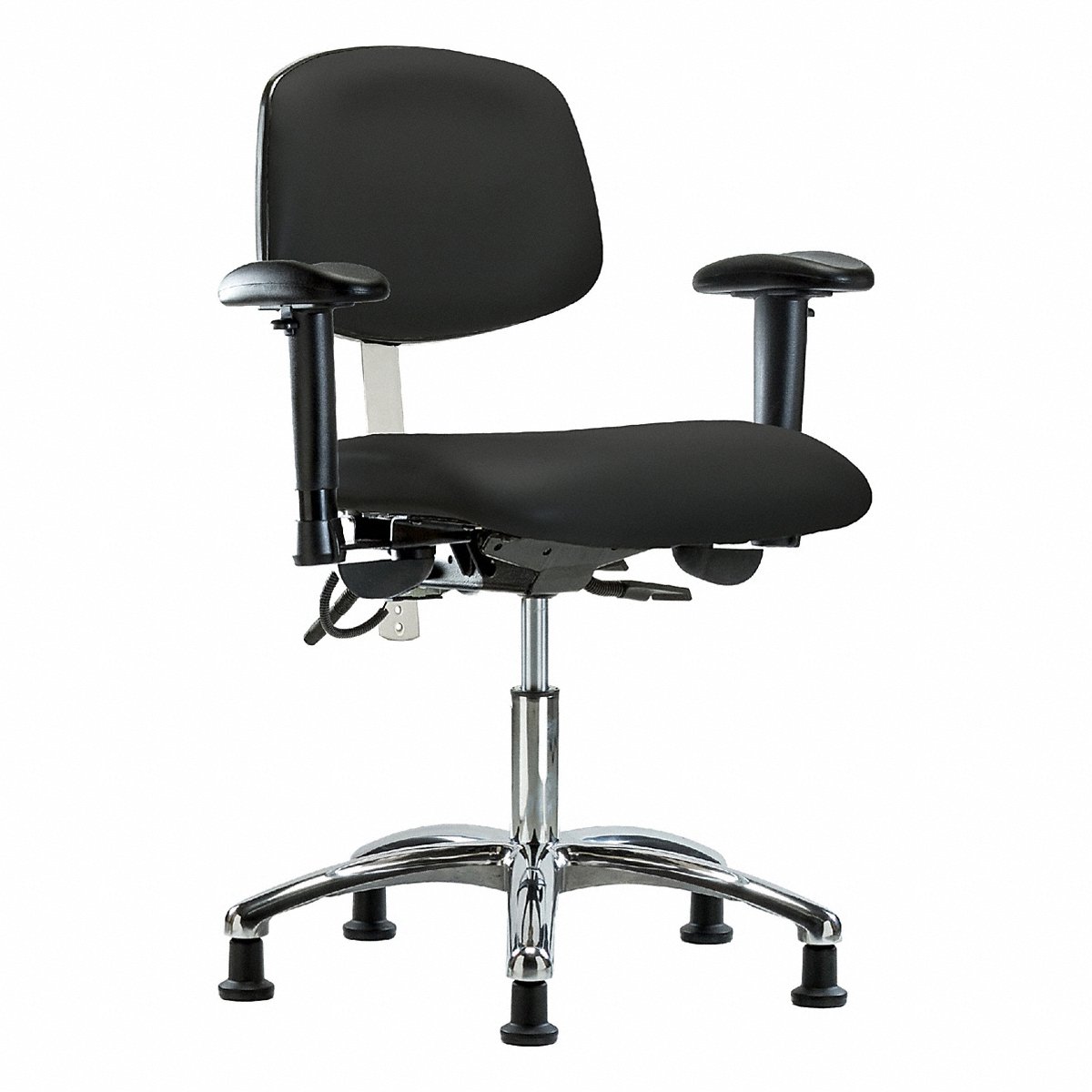 E Com Seating Vin Cr/Esd, Dsk, T, Aa, Stat, Blk (BR-NECR-DHCH-CR-T1-A1-EG-ESDBLK)