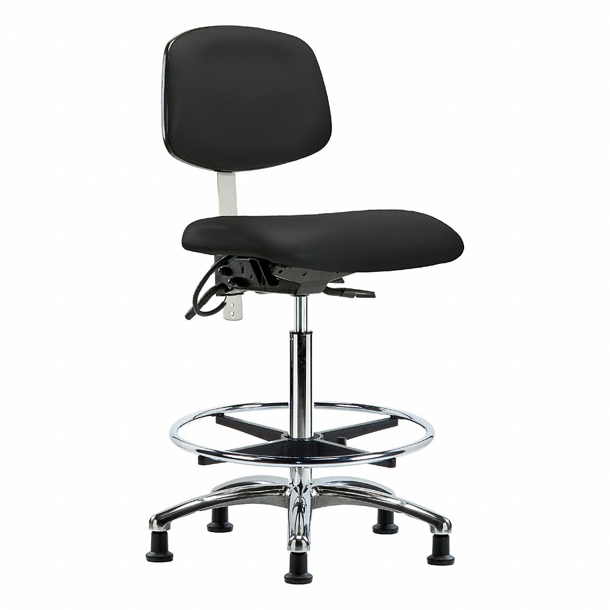 E Com Seating Vin Cr/Esd, Hi, T, Fr, Stat, Blk (BR-NECR-HBCH-CR-T1-A0-CF-EG-ESDBLK)