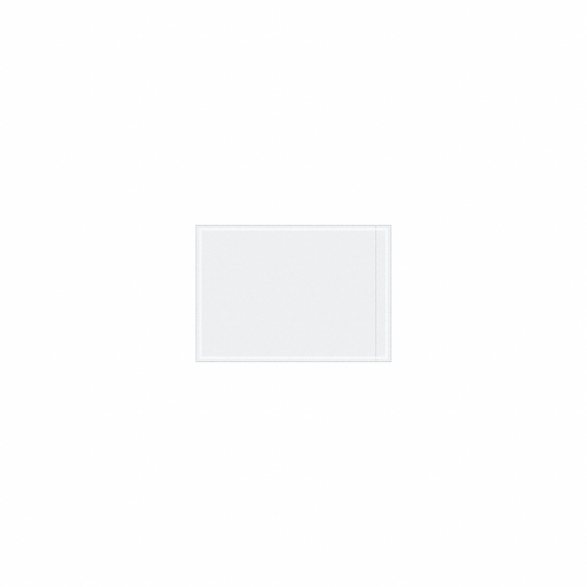 B O X Partners LLC Document Envelope, Clear, Pk1000 (PL520)